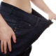 Vægttab med for store bukser